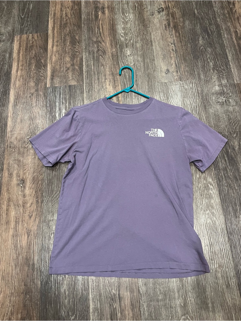 The North Face women’s Purple Crew Neck Logo T‑Shirt